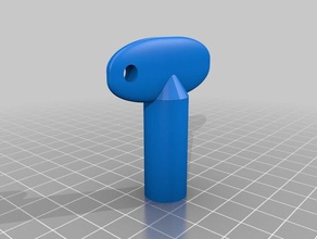 universal key triangular tools 3d print model - Mito3D