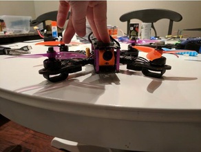 drone shock absorbing legs 3d printing 3d print model - Mito3D