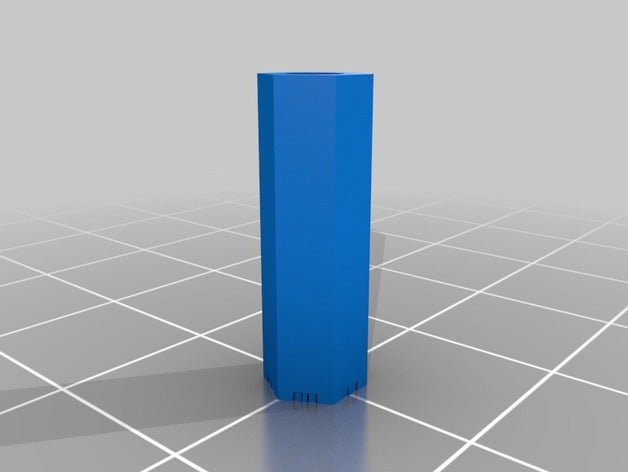 makergear m2 fan di riparazione hex distanziale Stampante 3d parti su misura 3D print model - Mito3D