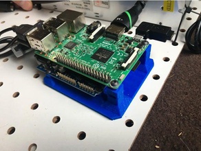 arduino uno raspberry pi monte edin elektronik durumda dirsek tutucu montaj braketi ahududu duvar askı duvara 3d print model - Mito3D
