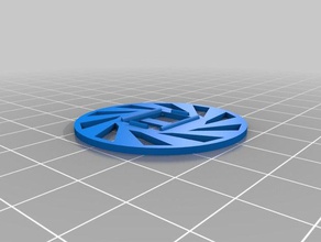 circular neopixel mount - single adafruit breadboard electronics astromech holoprojector 3d print model - Mito3D