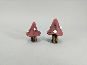 28mm mushroom toy & game accessories boardgame dnd dungeons dragons gaming openforge pathfinder roleplaying rpg tabletop terrain underdark wargaming warhammer 3d print model - Mito3D