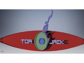 toa jack logo 3d print model - Mito3D