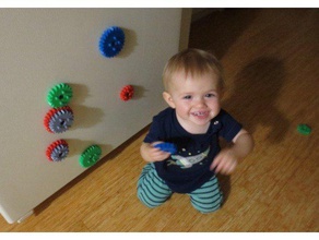 refrigerator magnet gear spinners mechanical toys baby children fidget spinner figet 3d print model - Mito3D