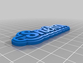 sneha keychain3 llaveros personalizado 3d print model - Mito3D