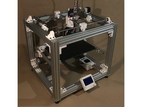 aluminium extrusion 3d printer printers profile aluminum 3d print model - Mito3D