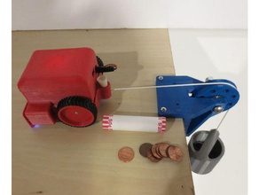 peso gancio & puleggia assemblea di ingegneria l'esperimento massa meccanica minisumo la fisica robot scienza staminali sumo strumento giocattolo 3d print model - Mito3D