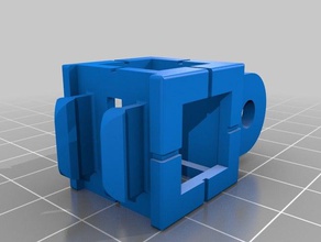 il mio personalizzato rokenbok gopro mount1 di ingegneria su misura 3d print model - Mito3D