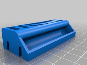 my customized usb stick sd card holder - usb-tray organization 3d print model - Mito3D