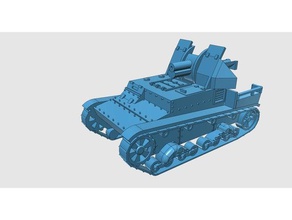 su-5 vehicles artillery military russia soviet union spg tank weapon ww2 wwii 3d print model - Mito3D