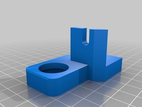 hiperküp evrim z-dirsek düz sürüm vida 3d yazıcı parçaları evo 3d print model - Mito3D