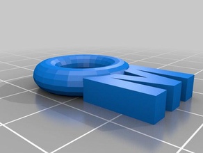 m kolye takı 3d print model - Mito3D