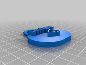 deadpool ciondolo gioielli 3d print model - Mito3D