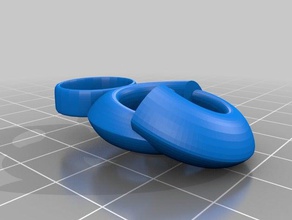 spiral-Anhänger Schmuck 3d print model - Mito3D