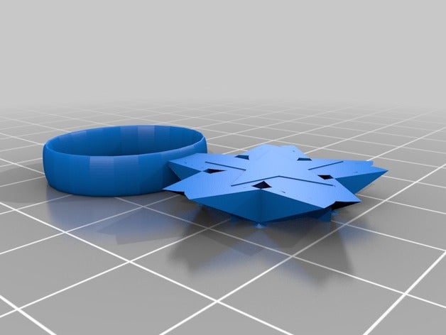 sakurastar pendant 3d printing 3D print model - Mito3D