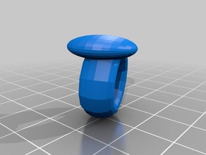 einfacher ring 3d-drucken 3d print model - Mito3D
