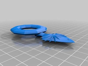 flecha colgante 2 La impresión en 3d 3d print model - Mito3D