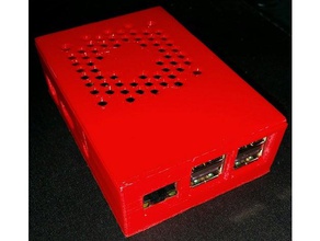 boitier ventil pour raspberry pi-3 der Fall - Elektronik pi pi-Fall 3d print model - Mito3D