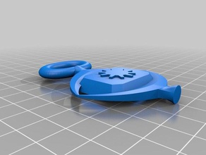 eye pendant 3d printing 3d print model - Mito3D