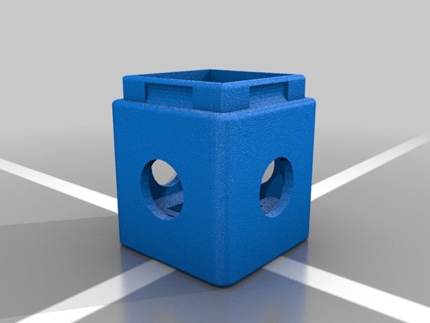 trio block adapters pieces construction toys 3D print model - Mito3D