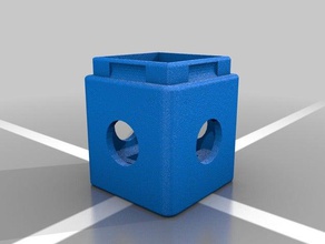 trío bloque de adaptadores piezas juguetes construcción 3d print model - Mito3D