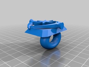 Auge-ring 3d-drucken 3d print model - Mito3D