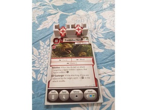 assalto imperial de implantação do titular cartão organização jogo tabuleiro o organizador 3d print model - Mito3D