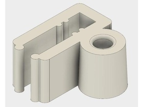 3 mm filament clip 3d printing spool 3d print model - Mito3D