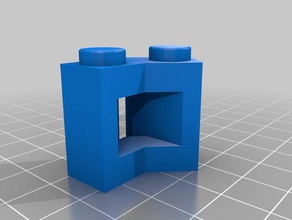 saetera esquinera octogonal juguetes de construcción 3d print model - Mito3D