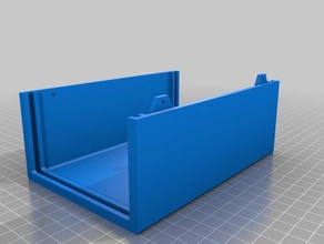 3 hobie batteryu kutusunun dibinde elektronik özelleştirilmiş 3d print model - Mito3D