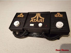 atari pong remixed video games retro retrogaming arcade cabinet emulation bartop diy electronics game nes recalbox retropie snes console 3d print model - Mito3D