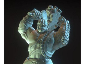 hulk ragnarok busto v2 versión de baja poligonización criaturas groot héroe ironman marvel spiderman thor thorragnarok 3d print model - Mito3D