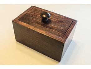 nail puzzle box puzzles 3d print model - Mito3D