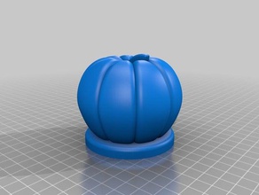 halloween pumpkin 3d printing 3d print model - Mito3D
