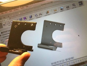 p802 blower fan nozzle tronxy 3d yazıcı parçaları 3d print model - Mito3D