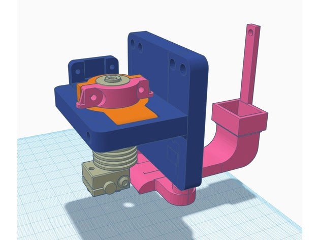 hipercubo evolução diy z sonda Impressora 3d de peças corexy impressora z-sonda 3D print model - Mito3D