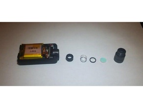 mobius camera 7x lens ir filter spacer 3d print model - Mito3D
