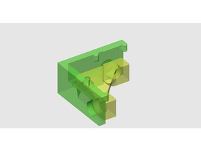 quick corner mag glass clamp 3d printer accessories 3d print model - Mito3D