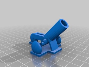 de construção - canhão A impressão 3d 3d print model - Mito3D