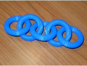thinking chain interactive art tor 3d print model - Mito3D