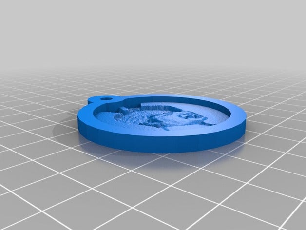 my customized keychain lithopane -2 keychains 3D print model - Mito3D