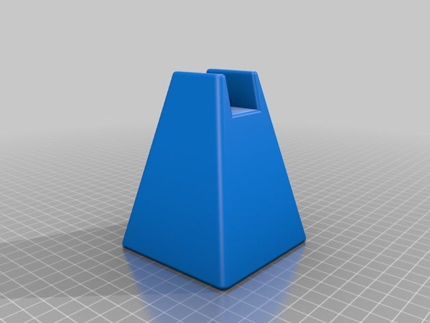 1x2 stand legname la pittura di solidworks 3D print model - Mito3D