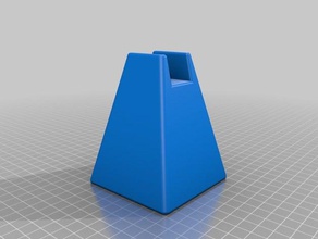 1x2 stand la madera de construcción pintura solidworks pie 3d print model - Mito3D