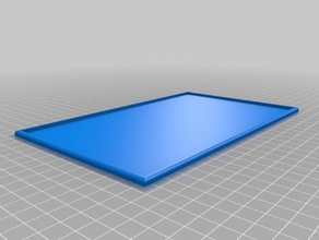 10x6 movement tray 28 mm miniatures toys & games workshop kings war mantic warhammer 3d print model - Mito3D