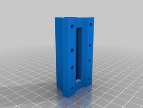 anet a8 x long bearing block 3d printer parts 3d print model - Mito3D