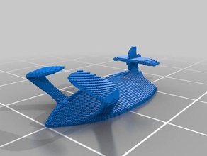 3d slash flyingfish body 3d print model - Mito3D
