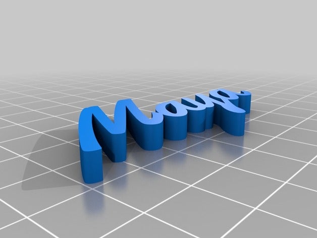 maya customized 3D print model - Mito3D