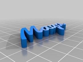 maya su misura 3d print model - Mito3D