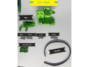 cr-10 mod eje x mgn12 guía lineal Impresora 3d de las piezas creality 3d print model - Mito3D