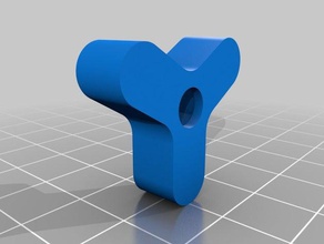 knob 7mm nut 3d printer parts tripod 3d print model - Mito3D